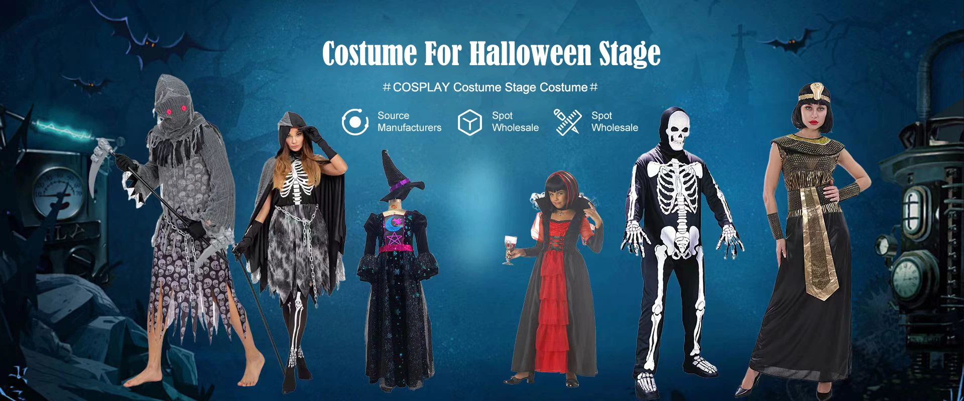 Halloween kostume leverandør