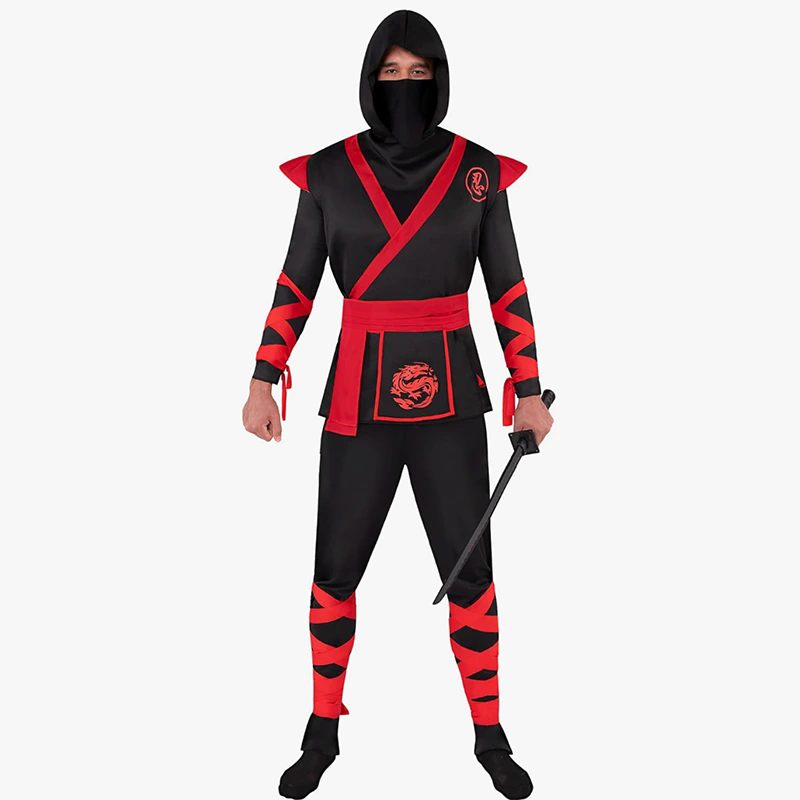 Hvordan vælger man det bedste ninjakostume til mand til enhver lejlighed?