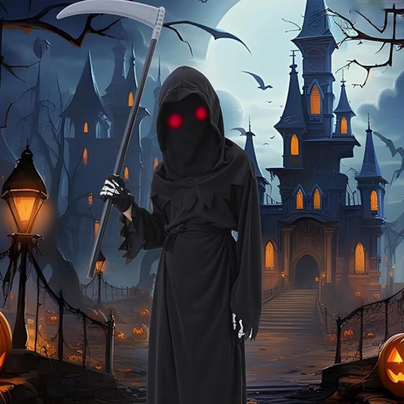 Hvad gør et Grim Reaper-kostume til børn til det perfekte Halloween-valg?