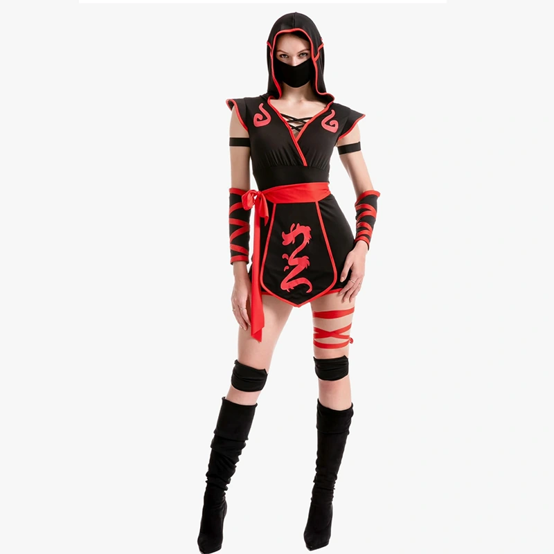 Ninja -kostume til kvinde